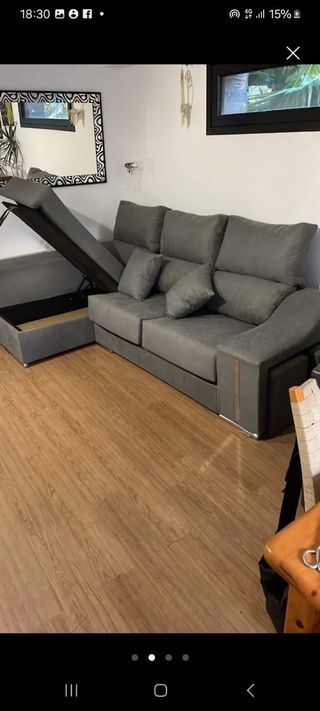 Sofá chaise longue Master Colchones Paris