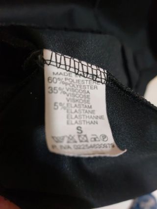 Coprispalle nero tg. S