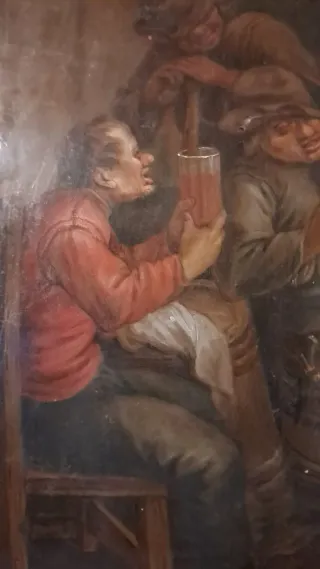 Óleo cobre finales s.XVIII