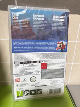 Minecraft Nintendo Switch precintado