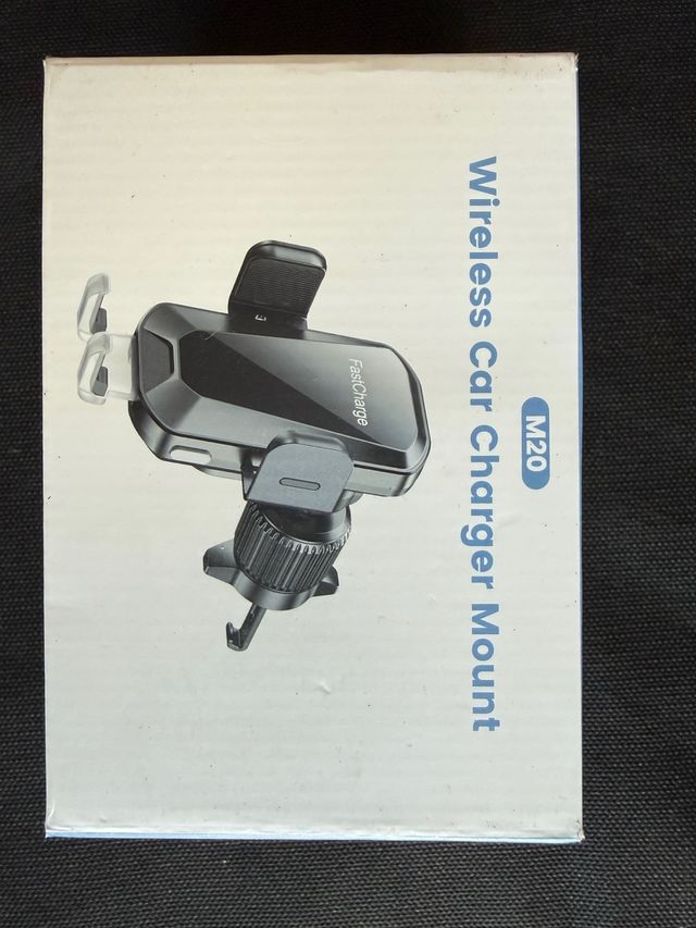 Cargador Inalámbrico Coche Fast Charge