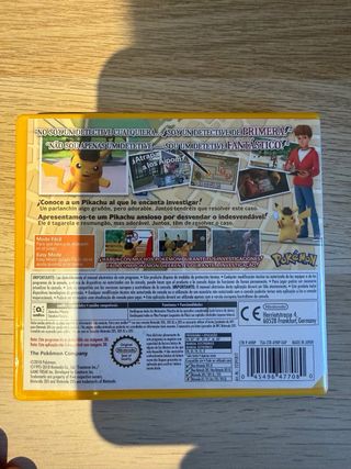 Detective Pikachu Nintendo 3DS