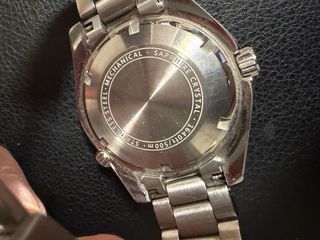 Reloj Phylida Automático Negro y Plateado