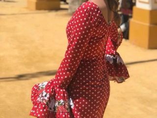 Traje de flamenca hecho a mano