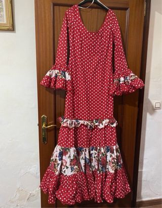 Traje de flamenca hecho a mano