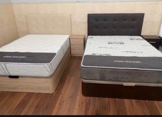 Canapé + Colchón + Cabecero Dormitorio