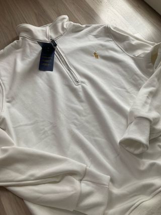Polo Ralph Lauren Jersey Beige/Blanco