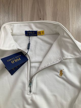 Polo Ralph Lauren Jersey Beige/Blanco