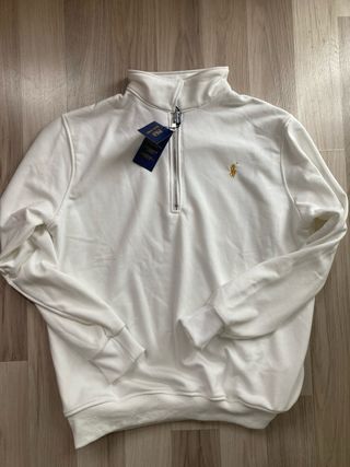 Polo Ralph Lauren Jersey Beige/Blanco
