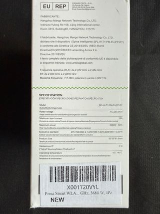 Pack 4 Enchufes Inteligentes Wifi 16A