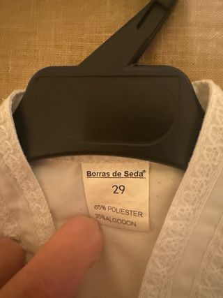 Camisa Fallero Blanca