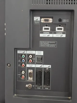 Televisión Sharp Aquos 37 Negra