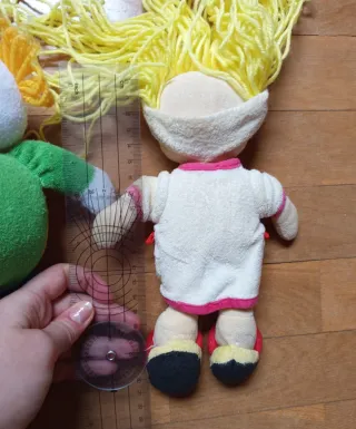 Peluche Payaso y muñeca niña
