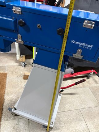 Lijadora de cinta para metal