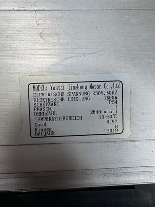 Lijadora de cinta para metal