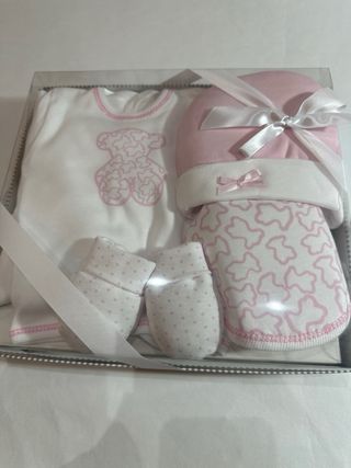 Pack bebé ositos rosa
