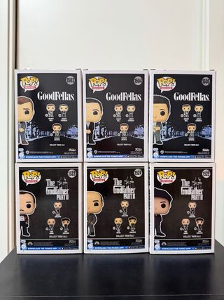 Lote 6 Funko POP! Especial Mafia