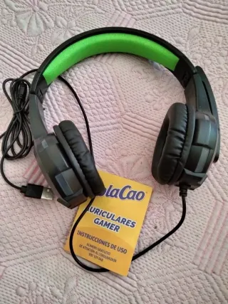 Auriculares Gaming ColaCao nuevos.