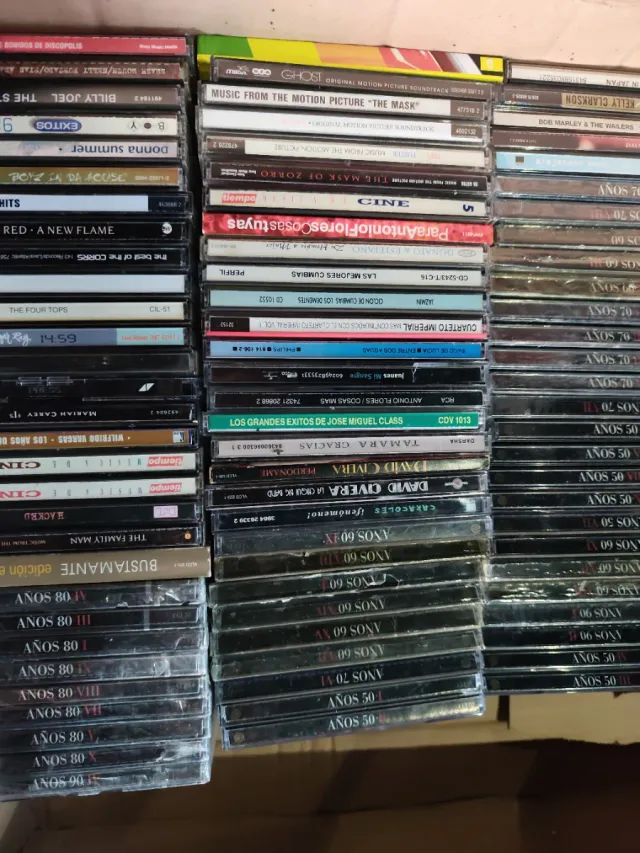 90 CDs Originales Música Variada