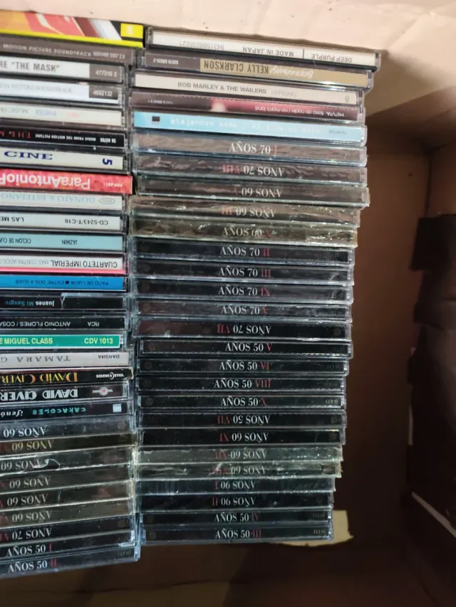 90 CDs Originales Música Variada