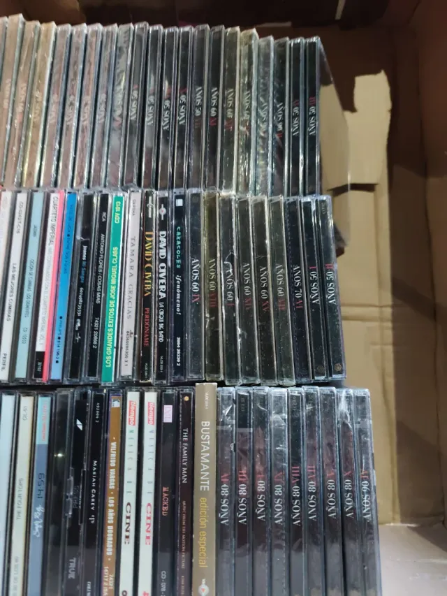 90 CDs Originales Música Variada