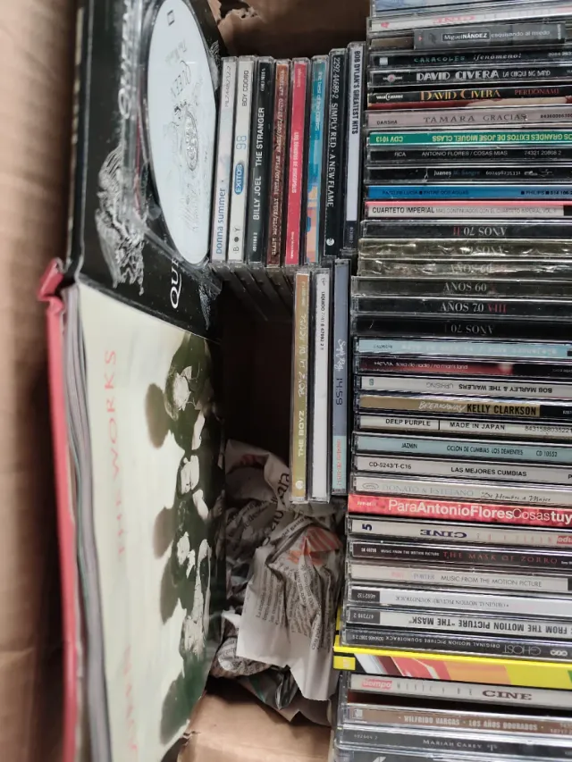 90 CDs Originales Música Variada