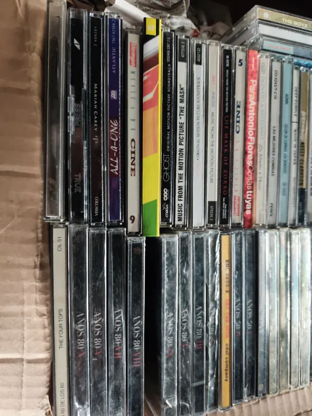 90 CDs Originales Música Variada