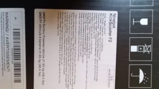 Segway Ninebot F2 E Patinete Eléctrico