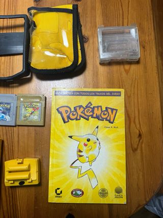 Lote Game Boy Color + Pokémon Original