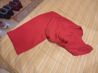 Pantalón de señora verano rojo