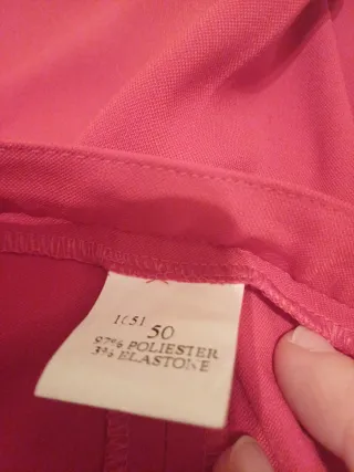 Pantalón de señora verano rojo