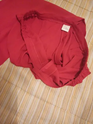 Pantalón de señora verano rojo