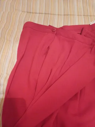 Pantalón de señora verano rojo