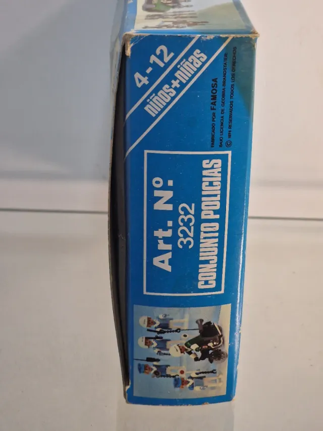 Famobil System 3232 Policías Vintage 1974