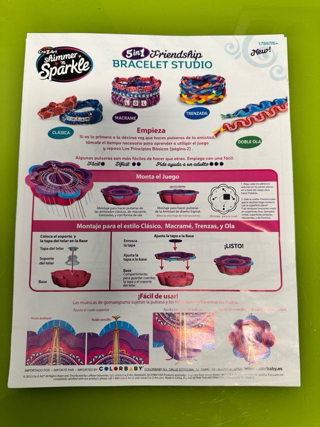 Cra-Z-Art Shimmer 'n Sparkle 5in1 Bracelet Studio