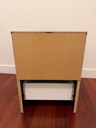 Mesita Noche IKEA KULLEN Marrón Oscuro