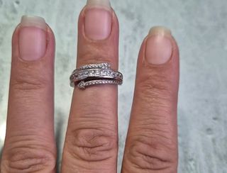 Anillo de Plata con Circonitas