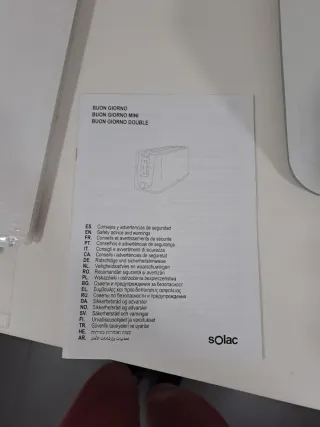 Tostadora Solac Blanca