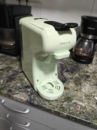 Cafetera Cápsulas Create Verde