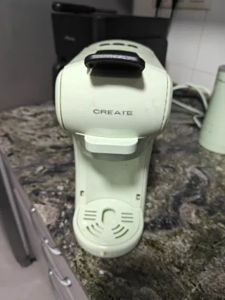 Cafetera Cápsulas Create Verde