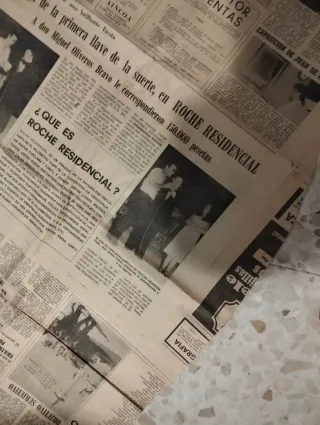 Recorte periódico antiguo Medina Sidonia