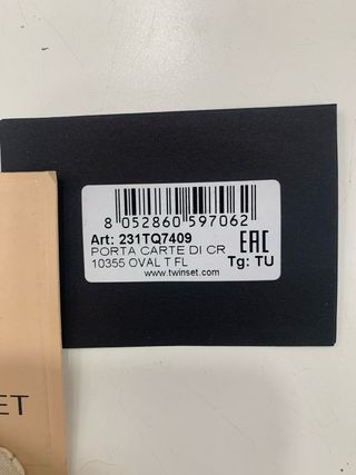 Portacarte Twin Set donna fantasia floreale