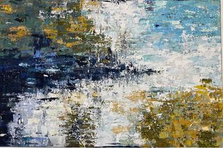 Cuadro abstracto acrílico