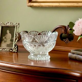 Vintage! Cuenco cristal de bohemia