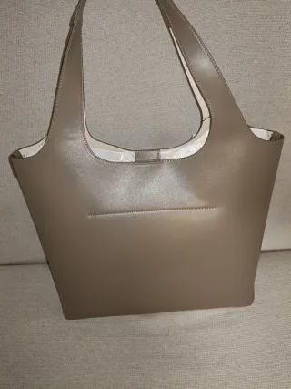 Bolso Zara Beige/Marrón
