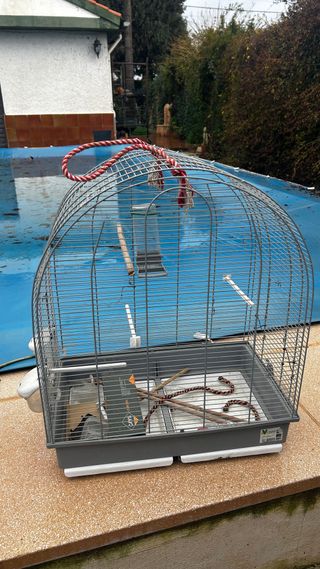 Jaula grande para pájaros
