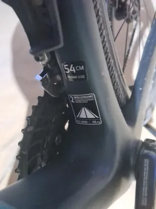 Bicicleta Stevens Izard talla m 54 Verde