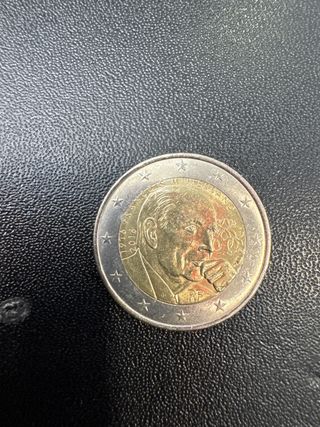 Francia 2€ Conmemorativa 2016 Mitterrand