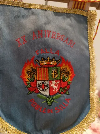 Banderin Falla de silla. fallas de Valencia