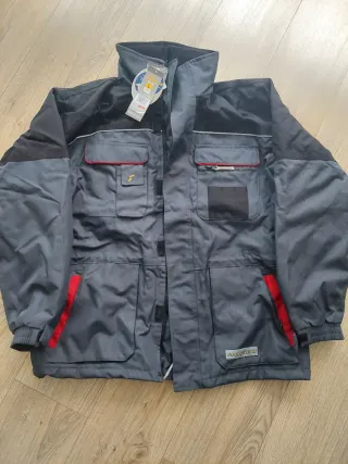 Chaqueta Goodyear Negra y Gris